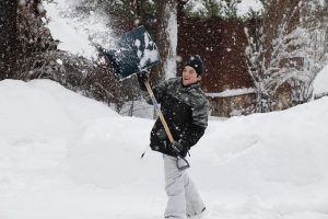 Children love to play in the snow. For your sake, make that time useful and have them shovel snow at your home or office. 