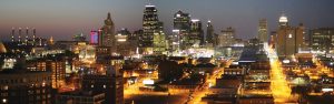 Skyline of Kansas City, Kansas 